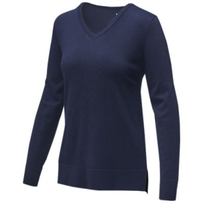 Maglione con collo a V Stanton da donna 2