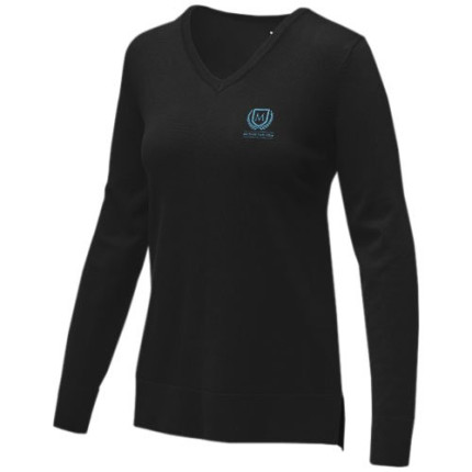 Maglione con collo a V Stanton da donna