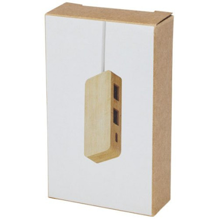 Hub USB in bambù Tapas