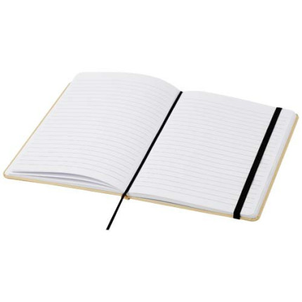Blocco note formato A5 con copertina rigida di cartone riciclato Nelida