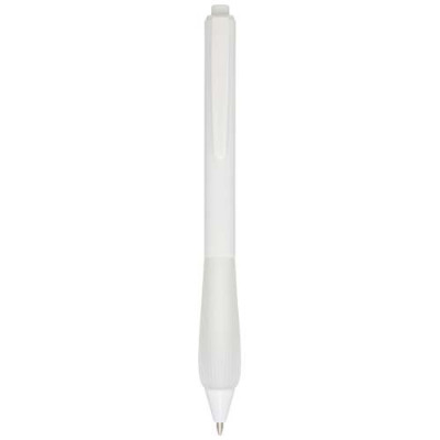 Penna a sfera in ABS riciclato Lorena-inchiostro nero