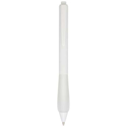 Penna a sfera in ABS riciclato Lorena-inchiostro nero