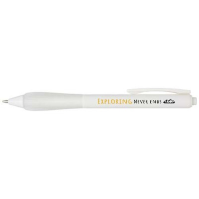 Penna a sfera in ABS riciclato Lorena-inchiostro nero 2