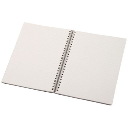 Quaderno formato A5 con rilegatura a spirale Bianco