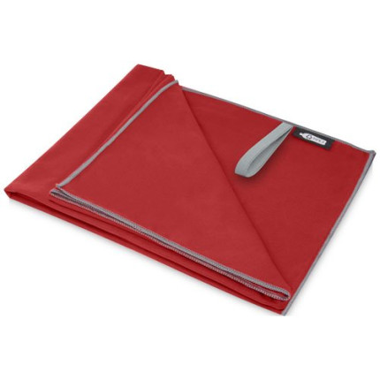 Asciugamano Pieter ultra leggero e ad asciugatura rapida in PET riciclato 130 x 80 cm