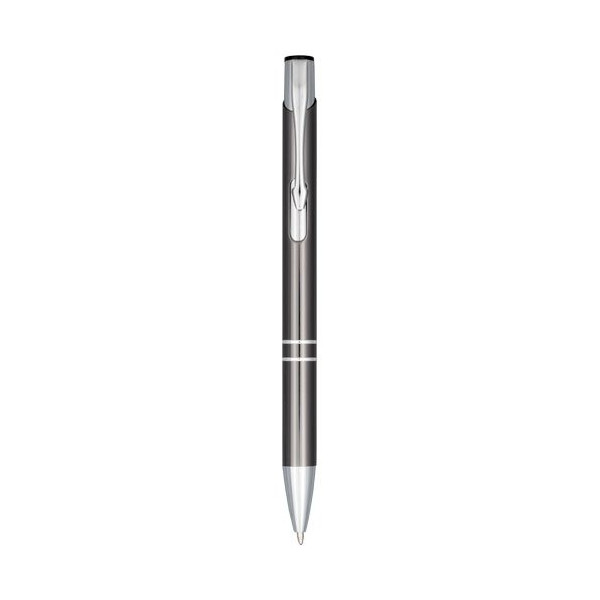 Penna a sfera anodizzata Moneta-inchiostro blu