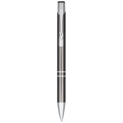 Penna a sfera anodizzata Moneta-inchiostro blu
