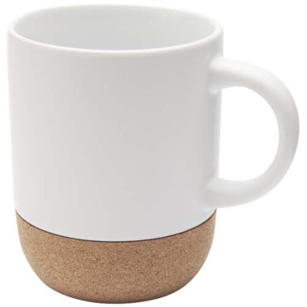 Tazza in ceramica con dettagli in sughero e finitura opaca da 300 ml Billie