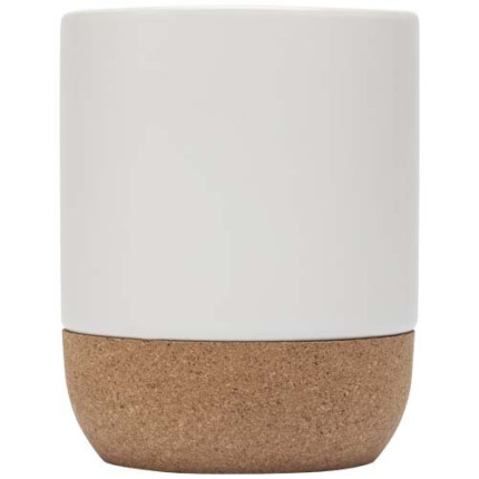 Tazza per stampa a sublimazione in ceramica da 300 ml con dettagli in sughero Billie