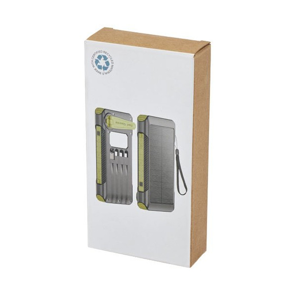 Power bank a dinamo solare in plastica...