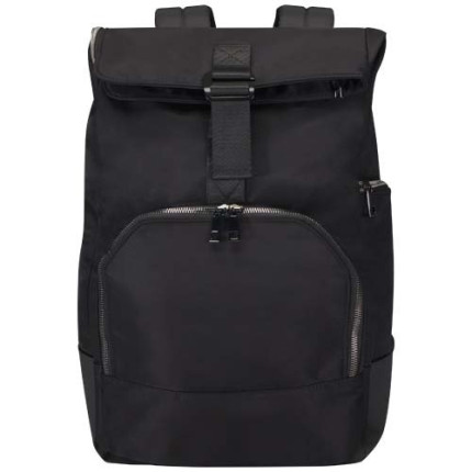 Zaino per portatile da 15,6" in materiale riciclato certificato GRS con chiusura arrotolabile Rhine - 18L