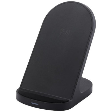 Stazione di ricarica in plastica riciclata RCS a doppia bobina da 15 W Loop