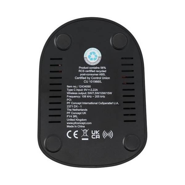 Stazione di ricarica in plastica riciclata RCS...