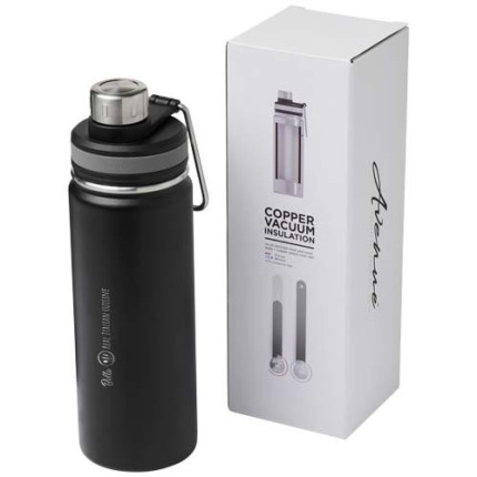 Borraccia sportiva Gessi con isolamento sottovuoto in rame da 590 ml
