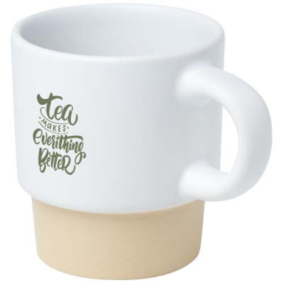Tazza per caffè espresso impilabile con fondo in argilla... 2
