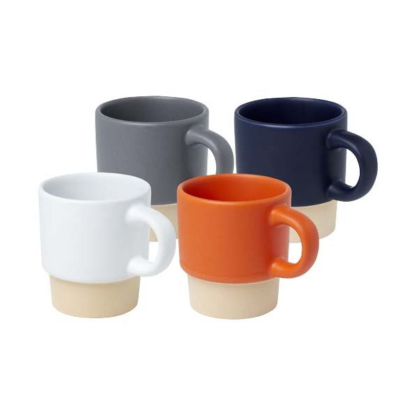 Tazza per caffè espresso impilabile con fondo...