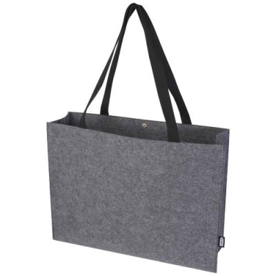 Tote bag a soffietto in feltro riciclato certificato GRS...