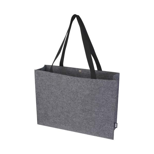 Tote bag a soffietto in feltro riciclato...