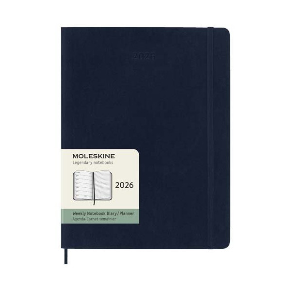 Blocco note 12 mesi formato XL con copertina...