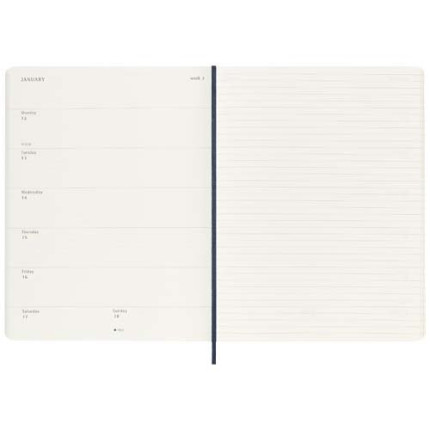 Blocco note 12 mesi formato XL con copertina morbida Moleskine