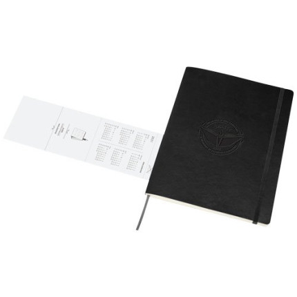 Blocco note 12 mesi formato XL con copertina morbida Moleskine