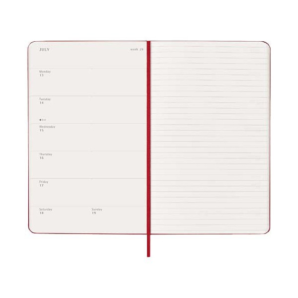 Agenda settimanale 12 mesi formato L con...