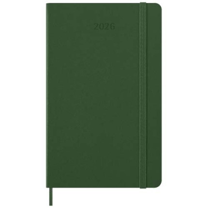 Agenda settimanale 12 mesi formato L con copertina rigida Moleskine