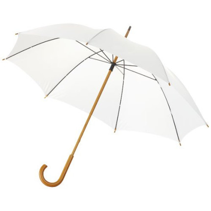 Ombrello Jova da 23" con manico e asta in legno