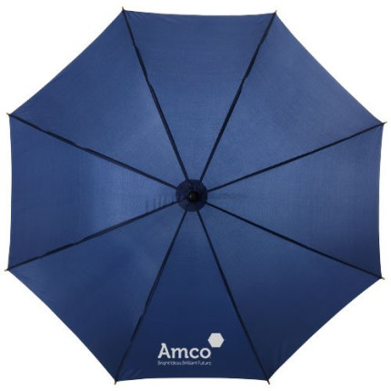 Ombrello Jova da 23" con manico e asta in legno