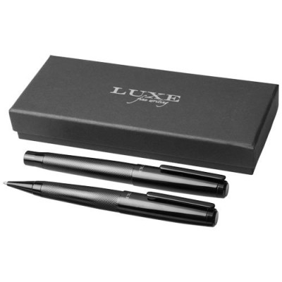 Set regalo con coppia di penne Gloss-inchiostro nero