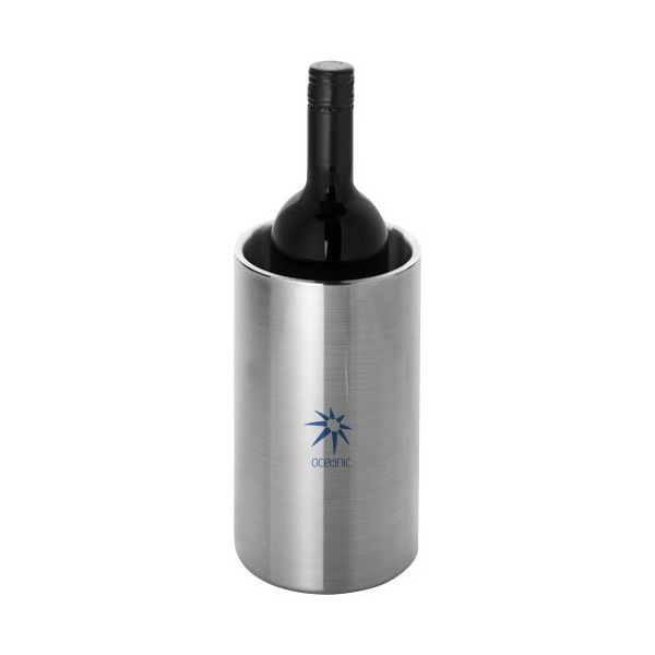 Refrigeratore per vino in acciaio inox a doppia...