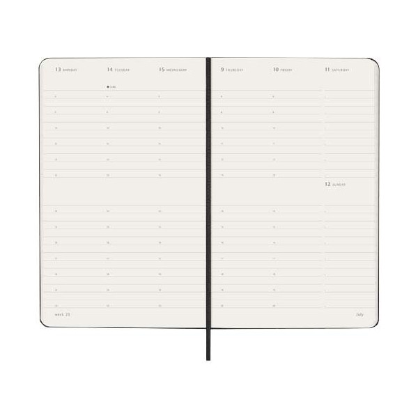 Agenda verticale 12 mesi formato L con...