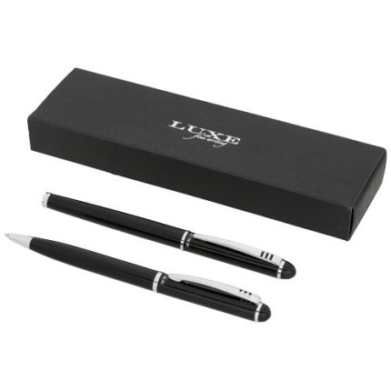 Set regalo con coppia di penne Andante-inchiostro nero