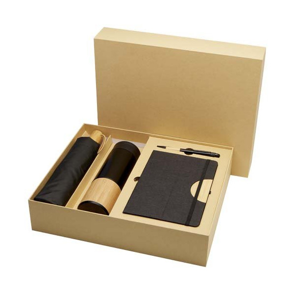 Set regalo con blocco note formato A5 con...