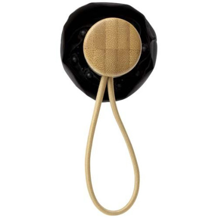 Set regalo con blocco note formato A5 con copertina rigida e penna a sfera Carmen-inchiostro nero