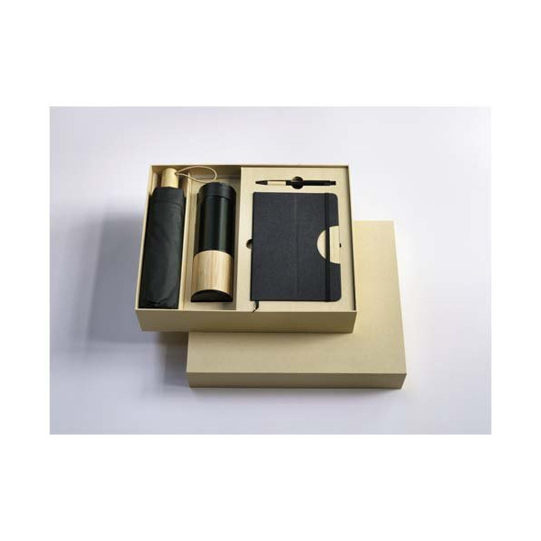 Set regalo con blocco note formato A5 con...