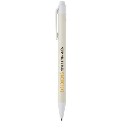 Penna a sfera Dairy Dream realizzata con cartoni del latte riciclati-inchiostro nero