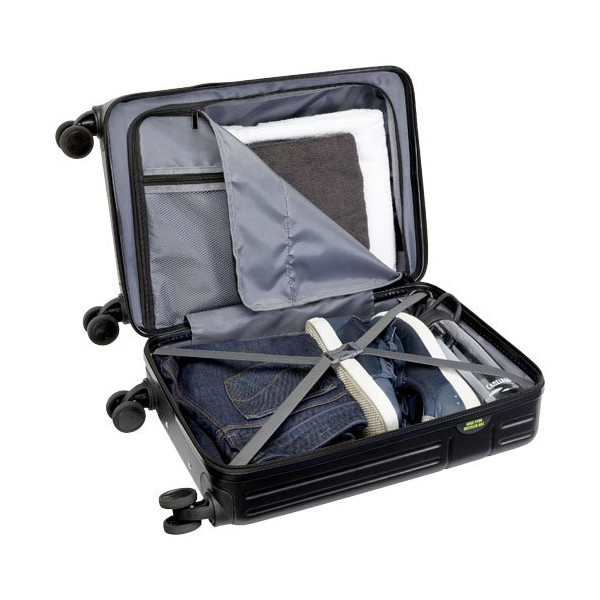 Trolley bagaglio a mano in materiale riciclato...