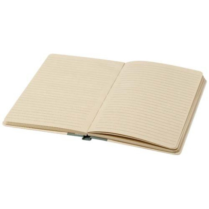 Blocco note formato A5 con copertina rigida in carta derivante dalla canna da zucchero Liliana