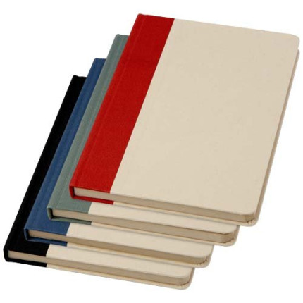 Blocco note formato A5 con copertina rigida in carta derivante dalla canna da zucchero Liliana