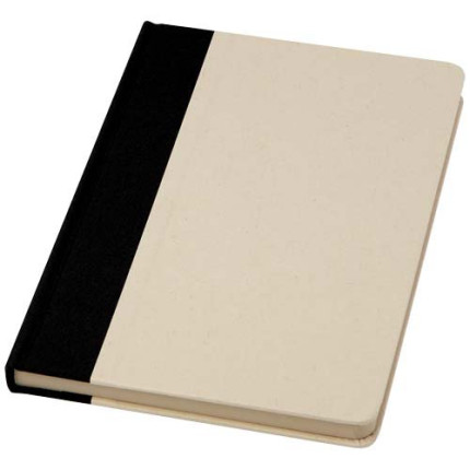 Blocco note formato A5 con copertina rigida in carta derivante dalla canna da zucchero Liliana