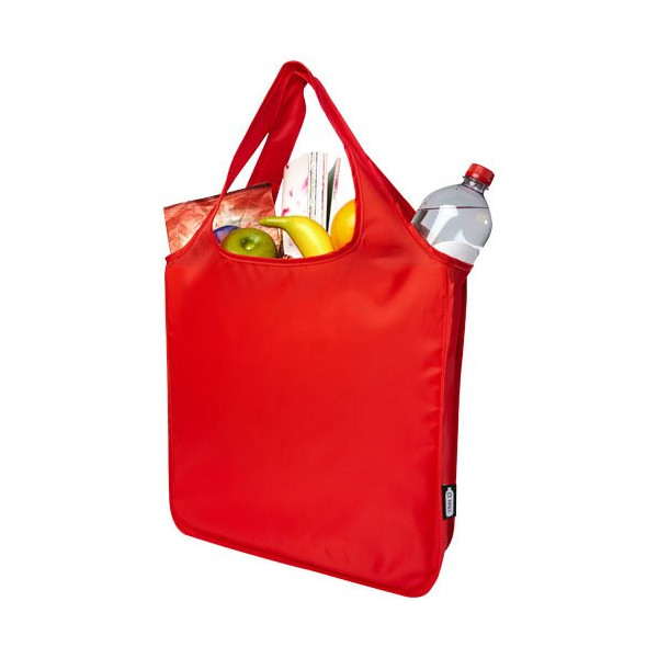Tote bag pieghevole grande Ash in PET riciclato...