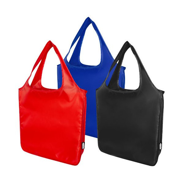 Tote bag pieghevole grande Ash in PET riciclato...