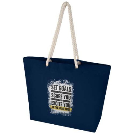 Tote bag da spiaggia in materiale riciclato certificato GRS 270 g/m² Florida