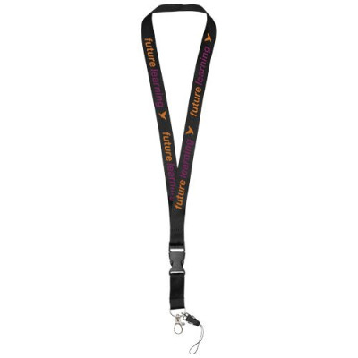 Lanyard porta cellulare Sagan con fibbia rimovibile 2