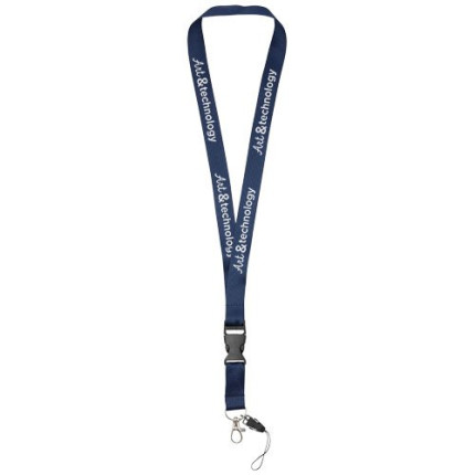 Lanyard porta cellulare Sagan con fibbia rimovibile