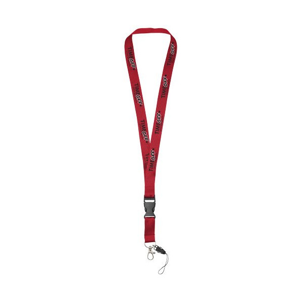 Lanyard porta cellulare Sagan con fibbia...