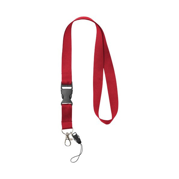 Lanyard porta cellulare Sagan con fibbia...