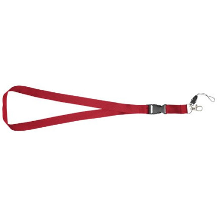 Lanyard porta cellulare Sagan con fibbia rimovibile