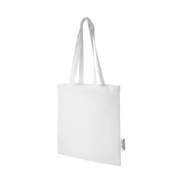 Tote bag in cotone riciclato GRS da 140 g/m2...